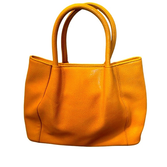 Tod’s brown camel colored leather handbag beautiful lining - Picture 4 of 12